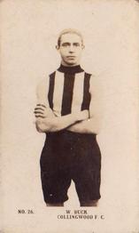 1923 Magpie Portraits of Our Leading Footballers #26 William Buck Front